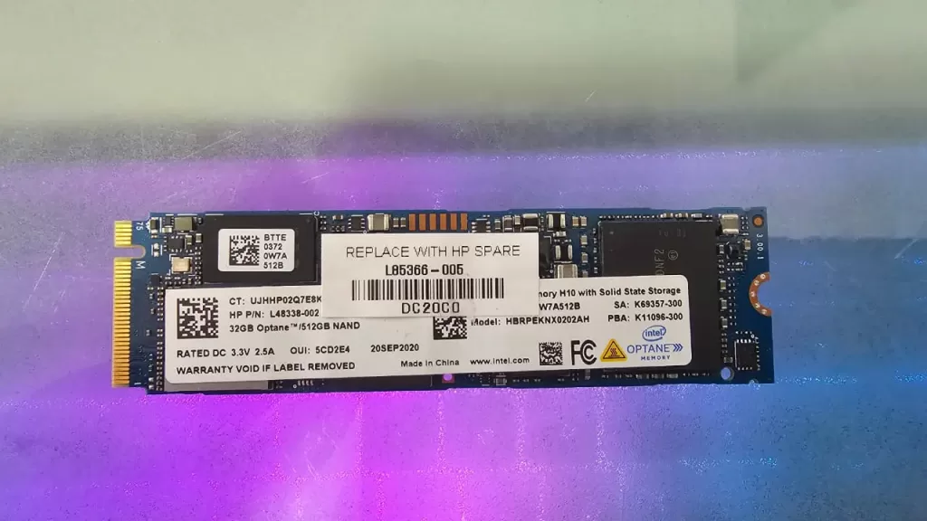 disco nvme intel optane