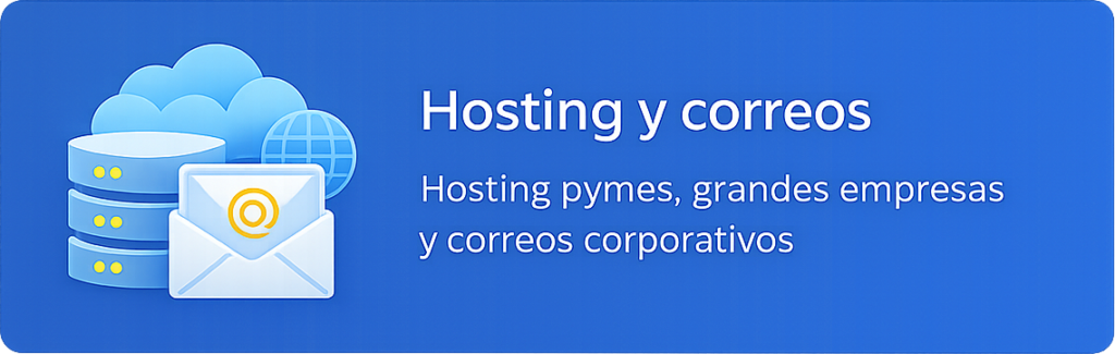 Hosting y correos
